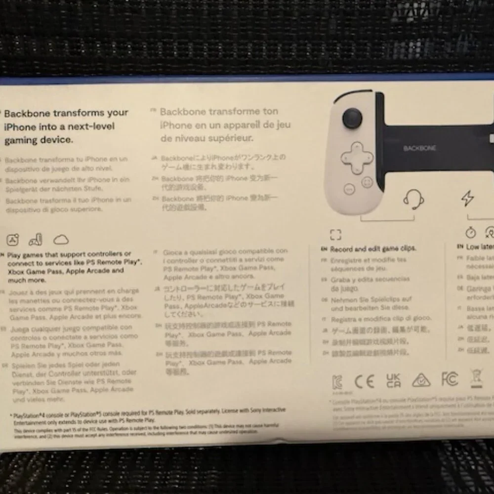 PlayStation Backbone Made for iPhone New Sealed White